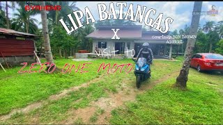 BYAHENG LIPA BATANGAS -X- visit to ZERO ONE MOTO shop 