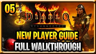 Diablo 2 Resurrected New Player and Beginner Guide Full Walkthrough Campaign Sorceress Part 5