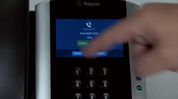 Polycom VVX: Answer Incoming Calls