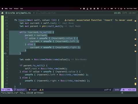 Rust Tapas 004 - Github CoPilot implement binary tree using unsafe ptr