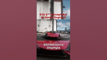 GTA 6™ Concept But in Unreal Engine 5 #34 #shorts #gta6 #unrealengine5