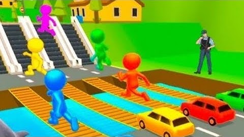 Shape-shifting Games All Levels Gameplay iOS,Android Mobile Walkthrough Stick Run Max Level