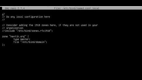 Simple DNS Forward Configuration with BIND9 | Debian 10