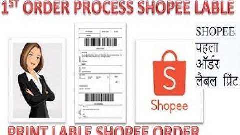 HOW TO PROCESS SHOPEE ORDER | SHOPEE SELLER ORDER PROCESSING |HOW TO PRINT LABEL SHOPEE ORDER INDIA