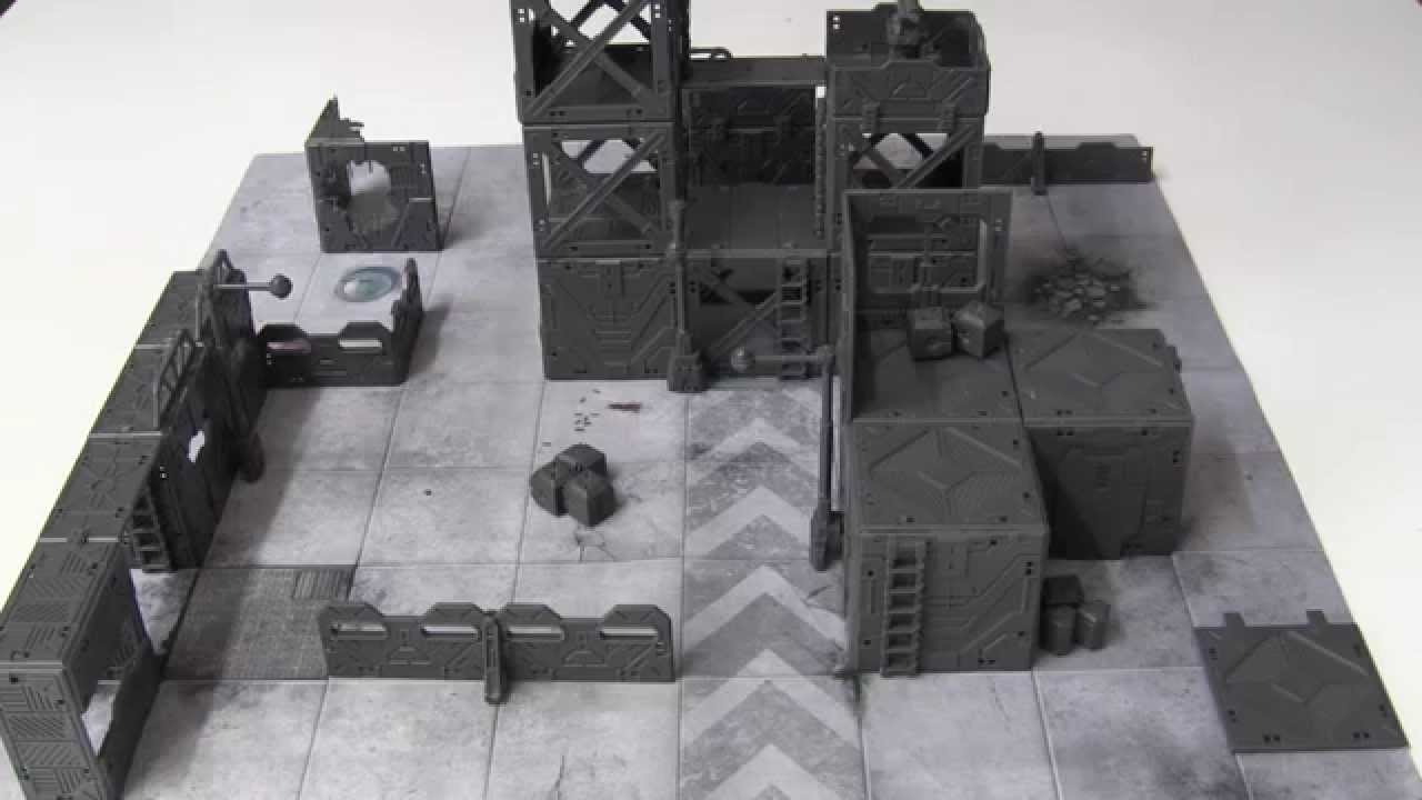 How I Assembled My Deadzone Terrain