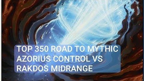 Road to Mythic from TOP 350 Player | Azorius Control vs Rakdos Midrange | Pioneer | Platinum Rank