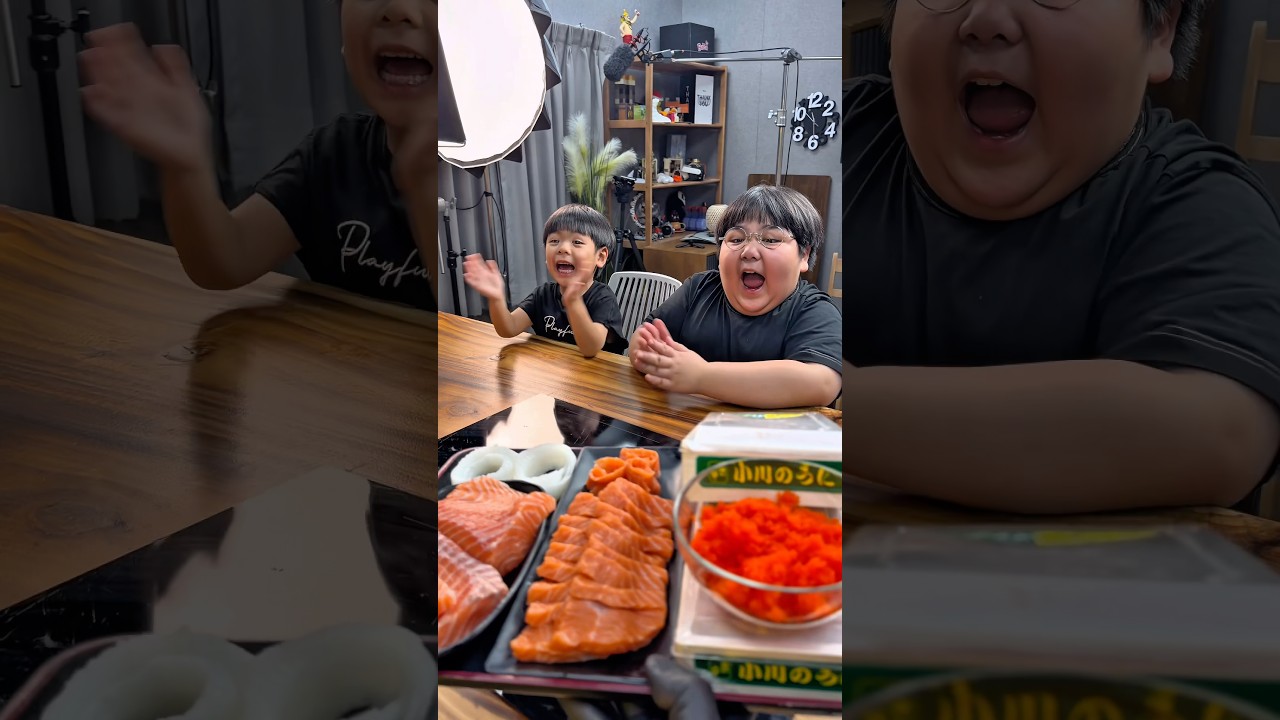 Omakase for My Son #food #funfood #funny #cooking #shorts