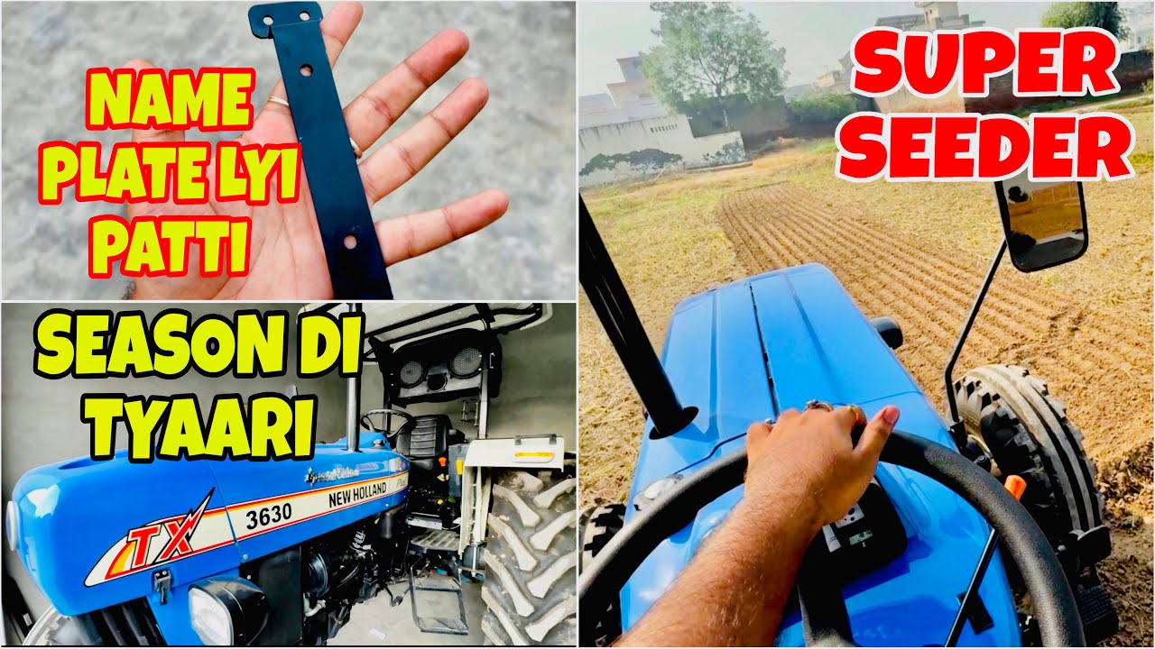 Ajj Check Kita Super Seeder || NEW HOLLAND 3630 (Special Edition) || Brarfarm Edits