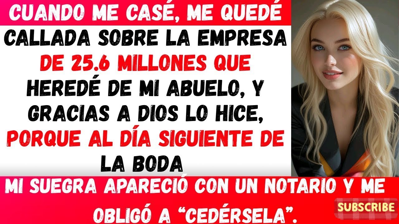 Escondí mi empresa de 16.9 millones de dólares antes de la boda. Gracias a Dios lo hice; su madre...