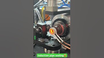 Pipe sealing with induction heating, fully automated 👍