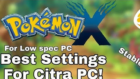 3DS Emulator (Citra PC) Best settings Even For Low Spec PC/Laptop