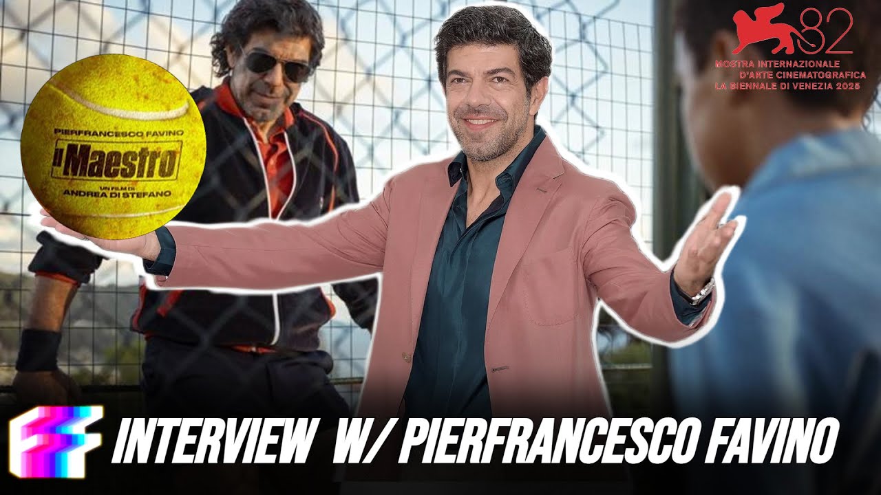 Pierfrancesco Favino Talks Sports Drama 'My Tennis Maestro' At Venice Film Festival 2025