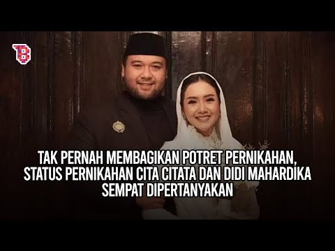 Rayakan satu tahun menikah, intip momen momen akad Cita Citata dan Didi Mahardika