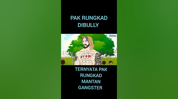 PAK RUNGKAD DI PENJARA | TENYATA MANTAN GANGSTER
