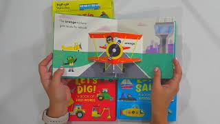 Pop Up Vehicles Book Set!