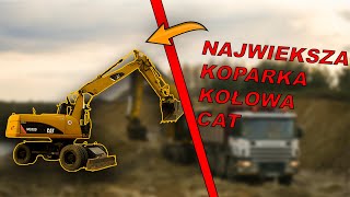 Caterpillar M322D- największa koparka kołowa!!! PREZENTACJA MASZYNY