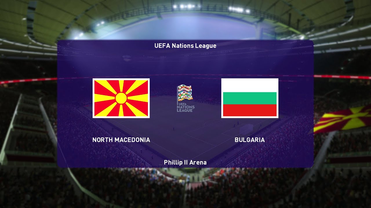 ⚽ North Macedonia vs Bulgaria ⚽ UEFA Nations League (26/09/2022