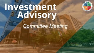 2025.01.24 Investment Advisory Committee Meeting