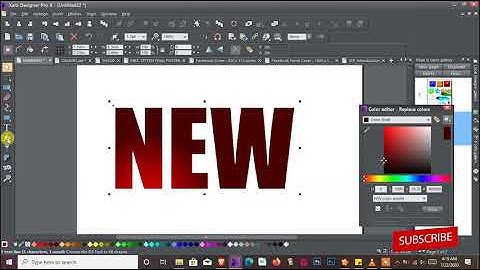 Lesson 8 - Xara Designer Tuts for Beginners - Extrude Tool (3D)