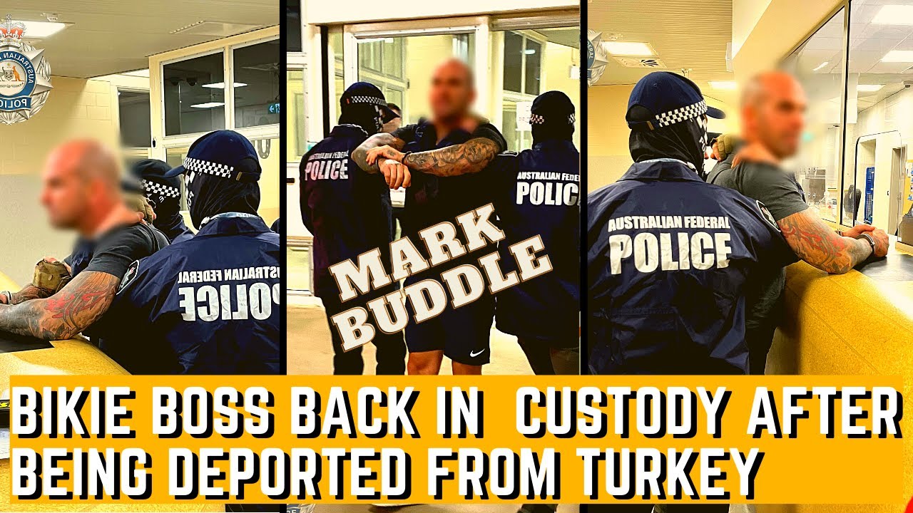 ⁣Bikie boss Mark Buddle brought home | Comanchero World Commander 03/08/2022