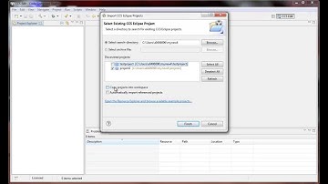 Importing CCS Projects into your Workspace