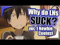 The system that made light novels suck vol 1  debuting  newbie contest
