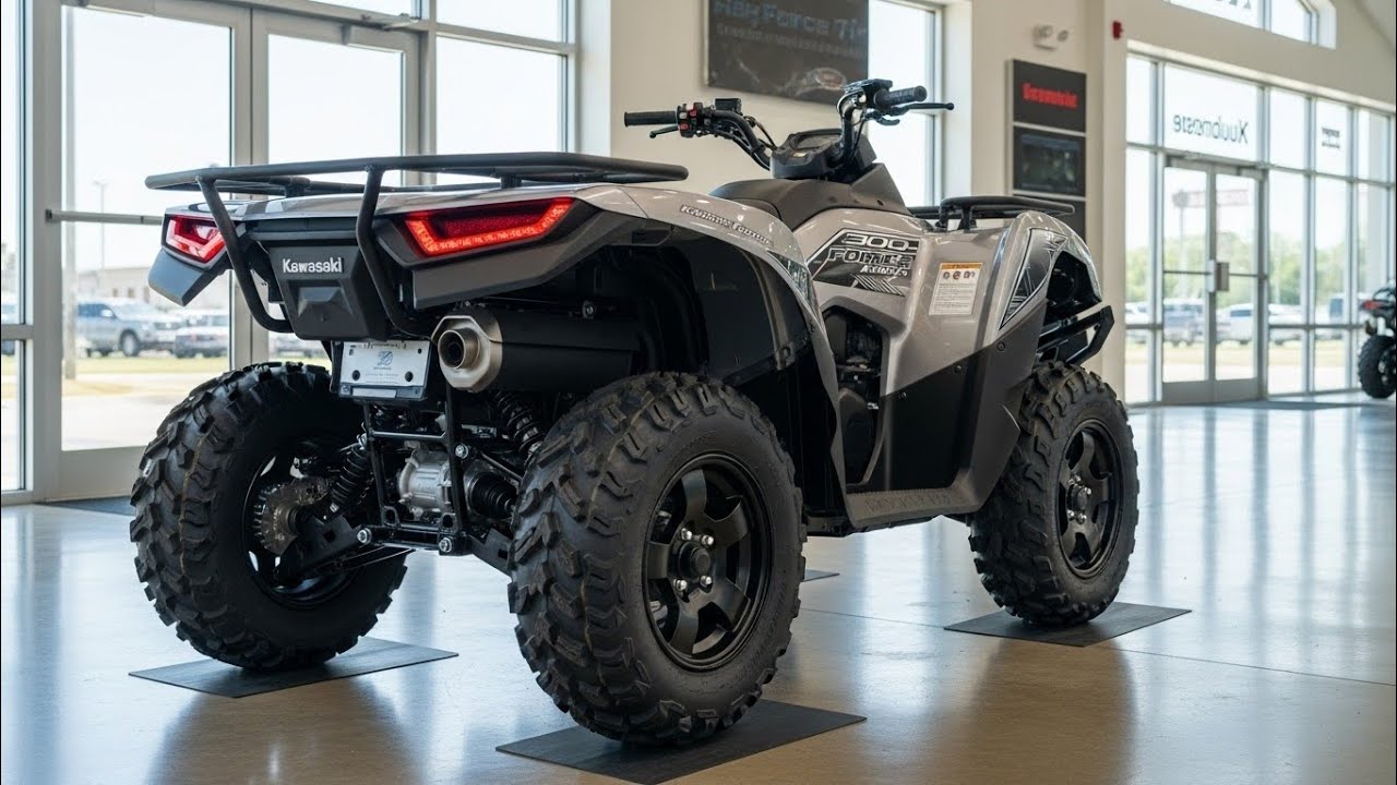 Kawasaki Brute Force 300 2026 года | Маленький квадроцикл, большие возможности