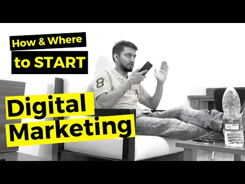 100% PRACTICAL ANSWER of ❓How & Where to START DIGITAL MARKETING❓