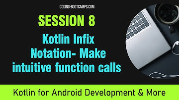 Intro to Kotlin Course for Android App Development: Session 8 - Infix Notation