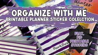 Organize with me- Adding New PlanIt.Darbi printables to my MOJO Sticker System!