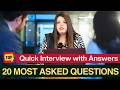 Top Most Asked Interview Questions for Europe University Interview?