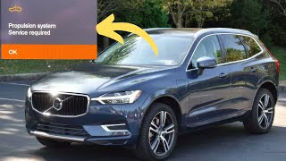 “Propulsion system service required” warning in Volvo cars