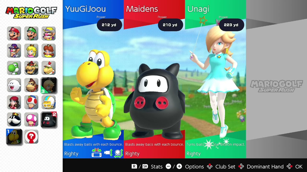 [Chat/Archive] Mario Golf: Super Rush -- Fashionably Late to Tee Time
