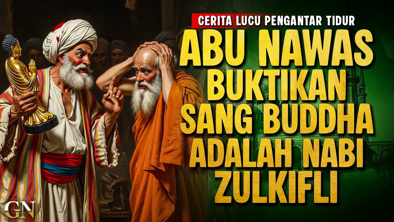 ABU NAWAS BUKTIKAN SANG BUDDHA ITU NABI ZULKIFLI || CERITA LUCU PENGANTAR TIDUR