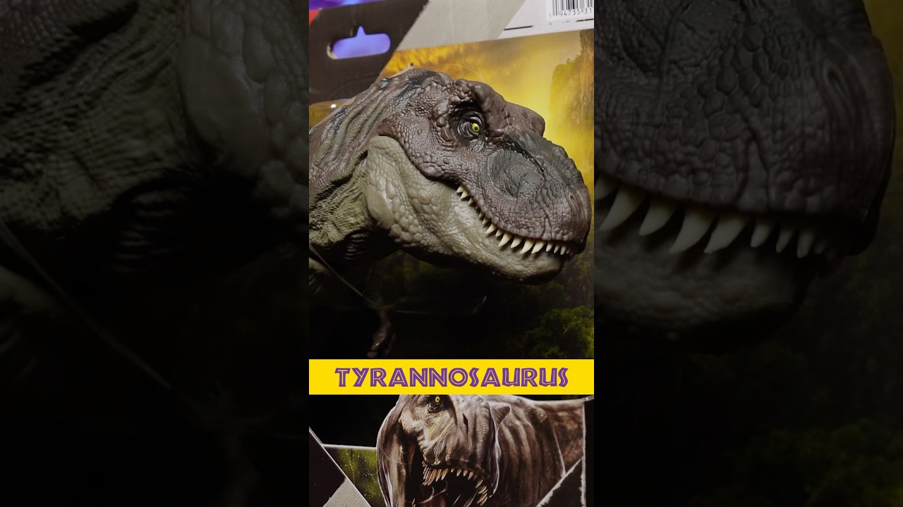 Jurassic World Rebirth Lab Lockdown T-Rex Figure With The Craziest Bite! 