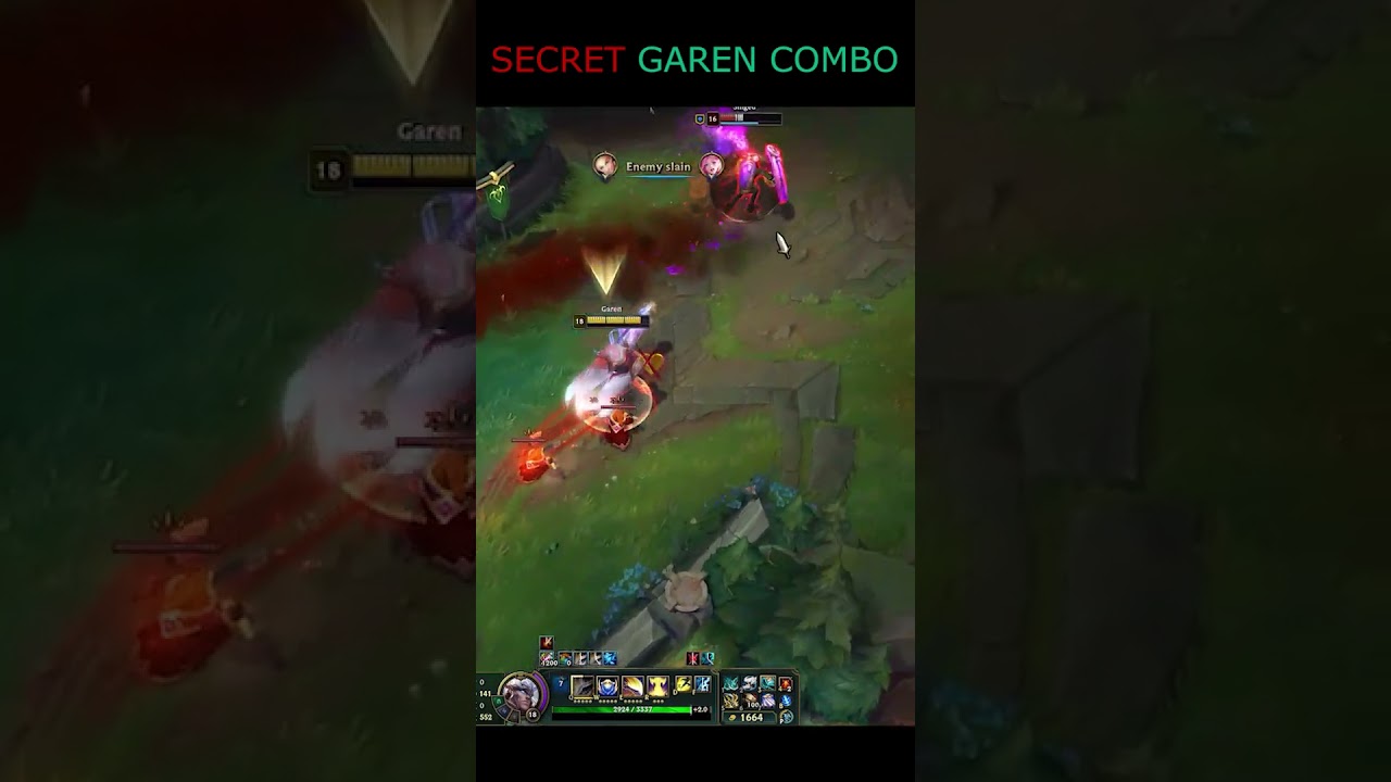 Secret GAREN COMBO that only CHALLENGERS will understand - League of Legends 