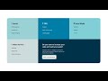 How To Create A RESPONSIVE Grid Footer Using HTML &amp; CSS | CSS Grid Project