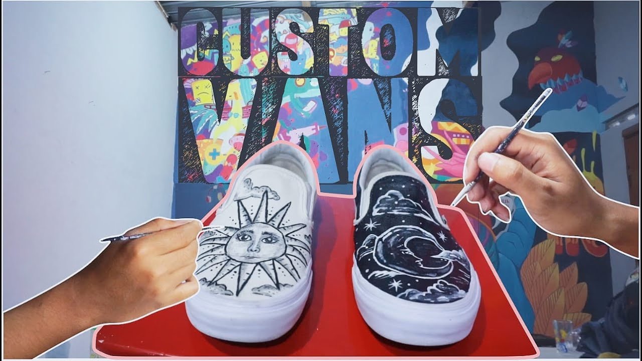 Sepatu lokal mirip vans Clearance