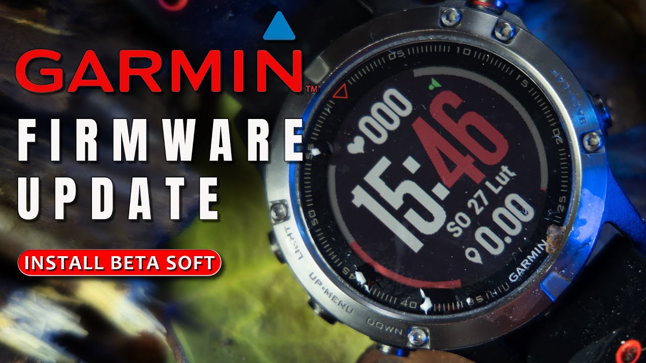 Garmin Firmware Beta Update - YouTube