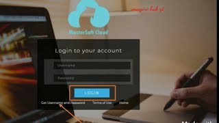 Mastersoft cloud/ how to login in student cloud ☁️/ username or password screenshot 4