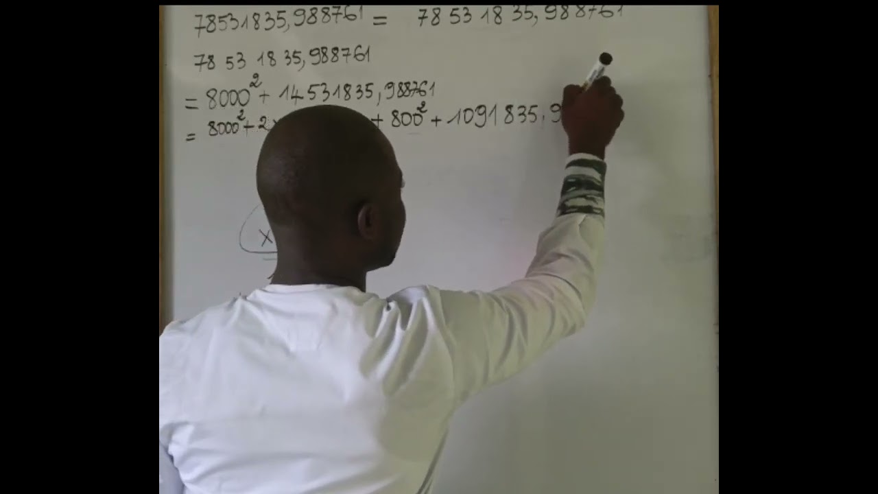 VOICI COMMENT CALCULER LA RACINE CARRÉE D'UN NOMBRE POSITIF SANS LA CALCULATRICE. 