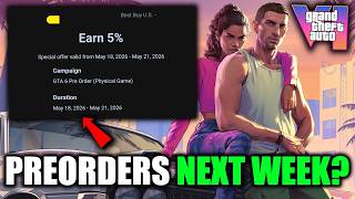 Celebrity New Leaks Suggest GTA 6 Preorders Start NEXT WEEK!? (Let's Discuss) Profile