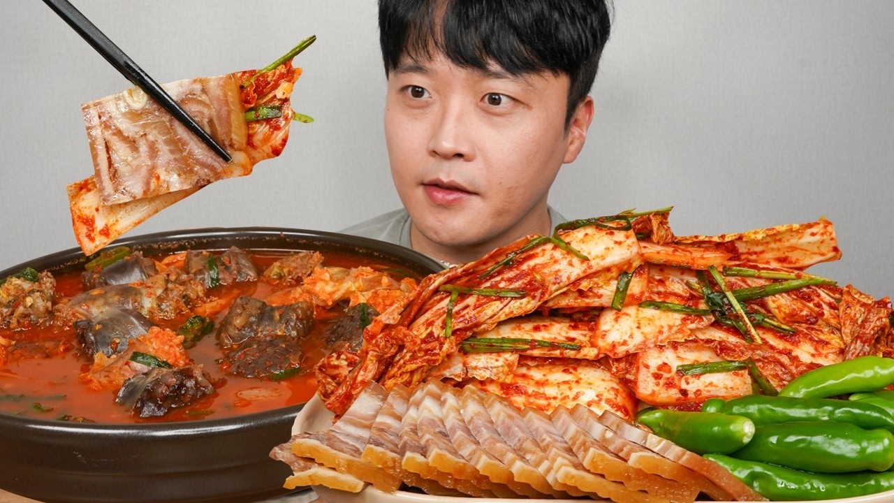 정성 가득!! 아내표 겉절이가 제일 맛있다😋 순대국 편육 땡초 실패 없는 집밥 먹방
