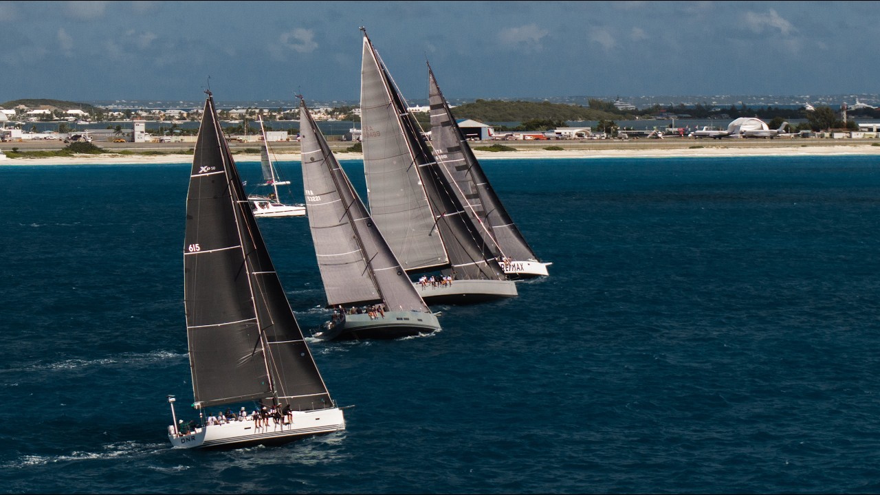DAY 2: AROUND THE ISLAND DELIVERS HIGH-SPEED ACTION AT THE 46TH ST. MAARTEN HEINEKEN REGATTA