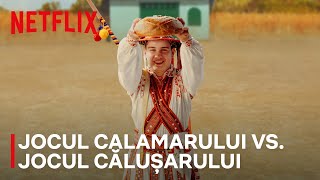 Jocul Calamarului Vs. Jocul Călușarului Netflix