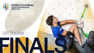 U19 Boulder finals | Arco 2026