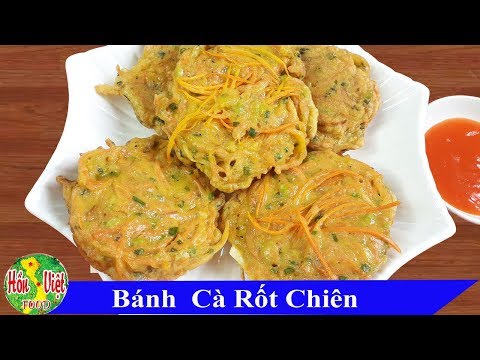 Video: Cà Rốt Chiên Với Mùi Tây Trong Dầu