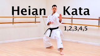 The 5 Heian Kata Of Shotokan Karate