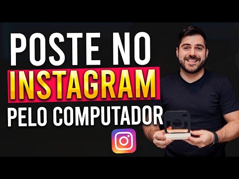 Vídeo: Como posso postar uma foto no Instagram do meu computador?