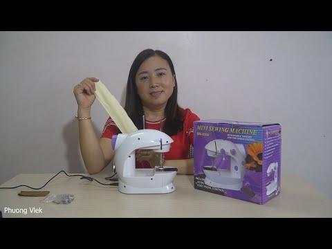 Video Phuong Vlek - Review Cách Sử Dụng Máy Khâu Mini Gia... - youtube